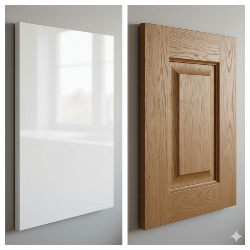 So sánh vật liệu gỗ công nghiệp MDF và gỗ tự nhiên trong sản xuất nội thất