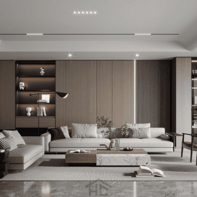 mau phong khach dep phong cach Hien Dai Luxury 7