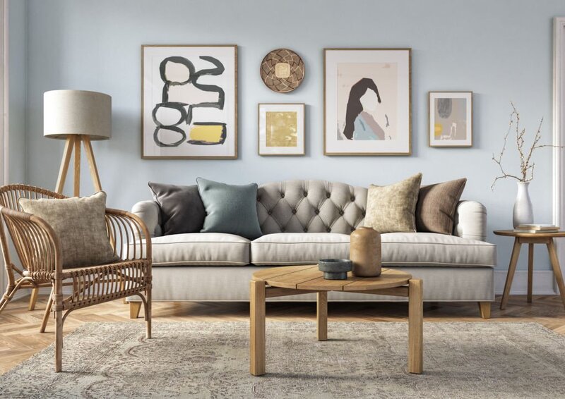 Mẹo Chọn Mẫu Sofa Phù Hợp Cho Phòng Khách Trong Nội Thất 2 Mẫu sofa phù hợp với nhà mang phong cách vintage
