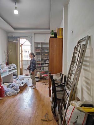 thi cong cai tao nguyen tang nha pho 51m CoLe di an khao sat1