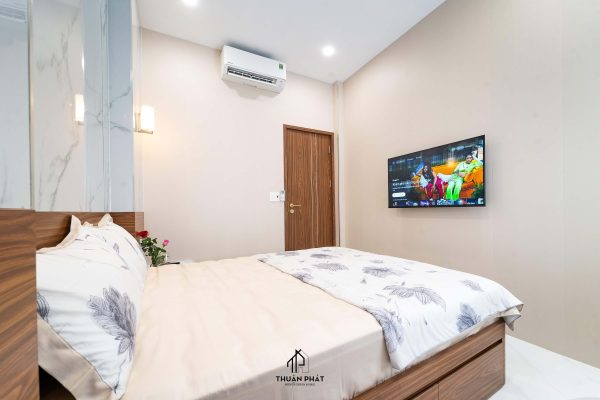 thi cong cai tao nguyen tang nha pho 51m CoLe di an phong ngu 2