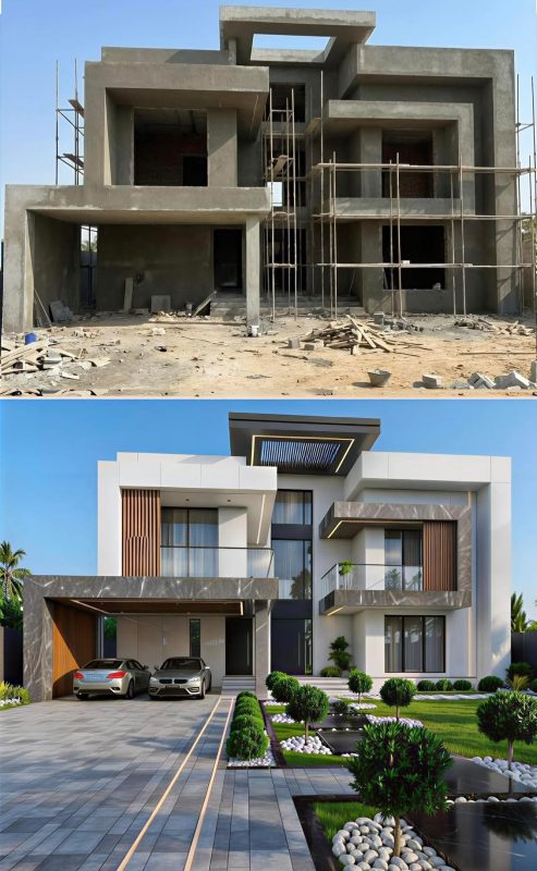 Khám Phá Kiến Trúc Ngoại Thất Biệt Thự Sân Vườn Hiện Đại Đẳng Cấp 27 Thuận Phát – Đơn Vị Thiết Kế Và Thi Công Biệt Thự Uy Tín