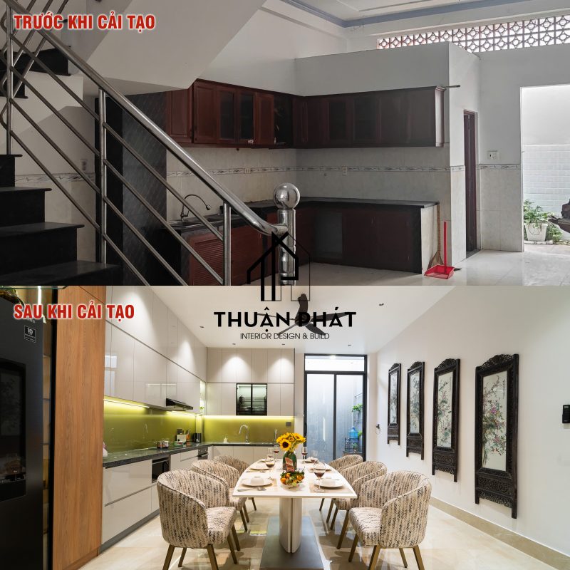 Cải Tạo Nhà Cũ Thay Đổi Diện Mạo Tổ Ấm Cùng Thuận Phát 6 Cải tạo nhà bếp