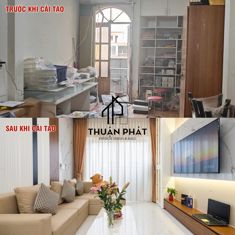 Cải Tạo Nhà Cũ Thay Đổi Diện Mạo Tổ Ấm Cùng Thuận Phát 1 Cải tạo căn nhà xuống cấp nặng (Dự án cải tạo nhà cũ cô Lệ)